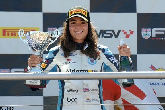 NIO DE FORMULA-E APOYA EL TALENTO FEMENINO