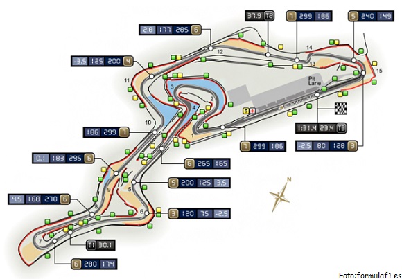 HORARIO DEL GP ALEMANIA DE FORMULA-1 Y DATOS TÉCNICOS DEL CIRCUITO 2020
