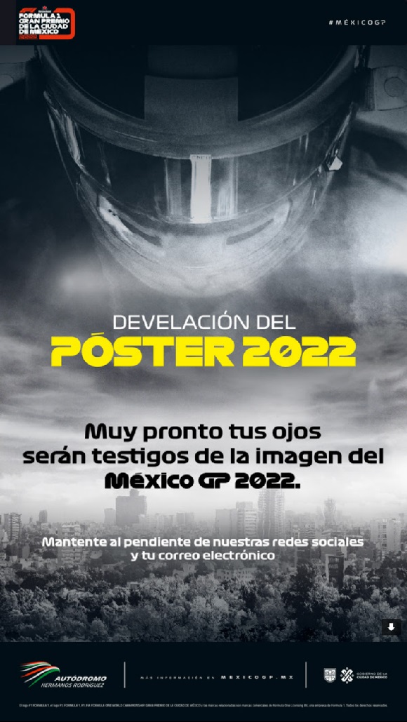 F1ESTA DEVELA EL POSTER 2022