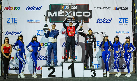 SALVADOR DE ALBA JR., SALIÓ DE CHIHUAHUA COMO CAMPEÓN DE LA TEMPORADA REGULAR 2023 DE NASCAR MÉXICO